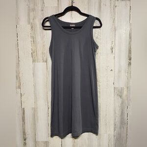 J.Jill Grey Simple Mini Tank Dress Extra Small